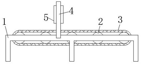 Perforating device for brush production