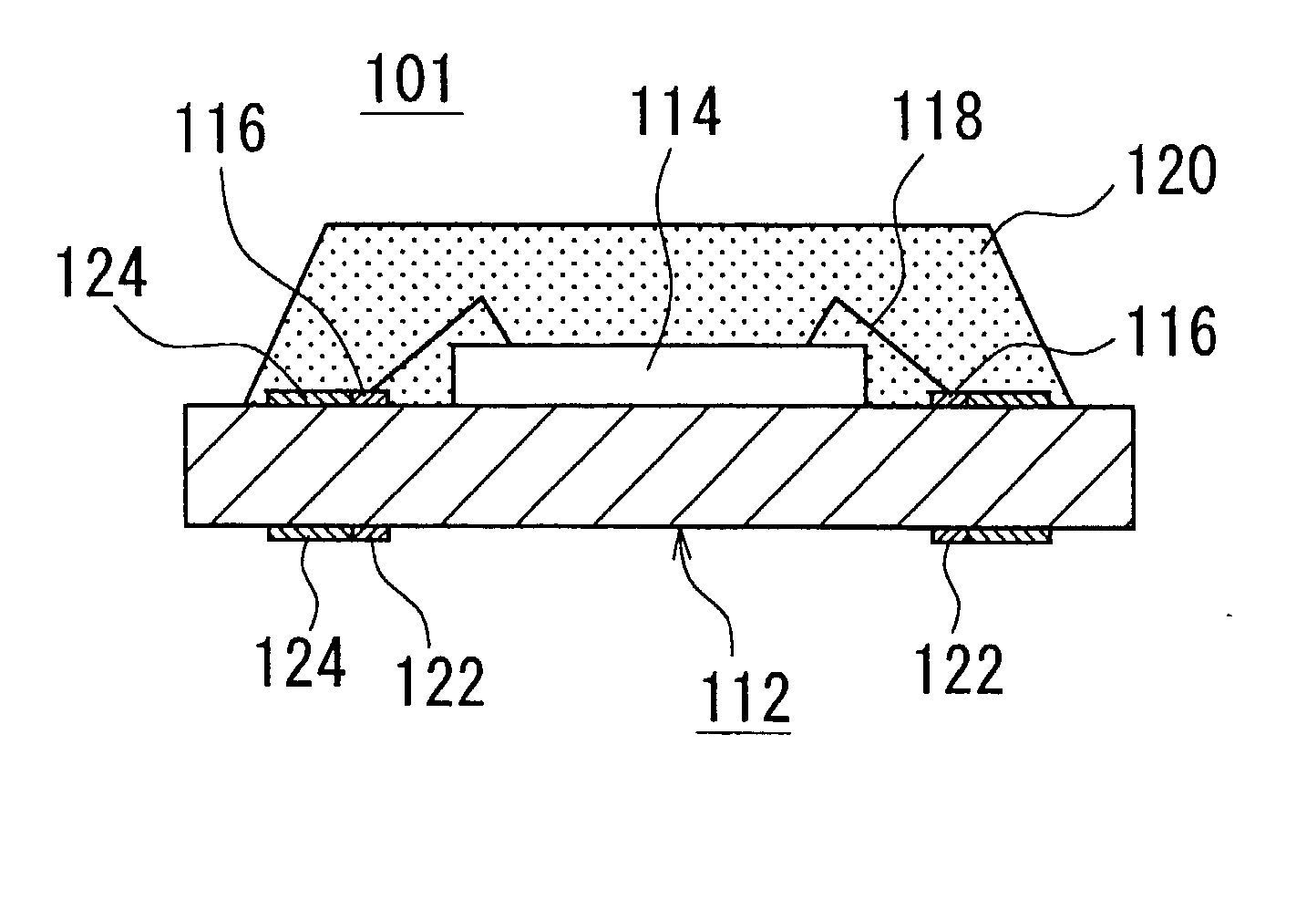 Substrate for semiconductor device, manufacturing method thereof, semiconductor device, and frame main body