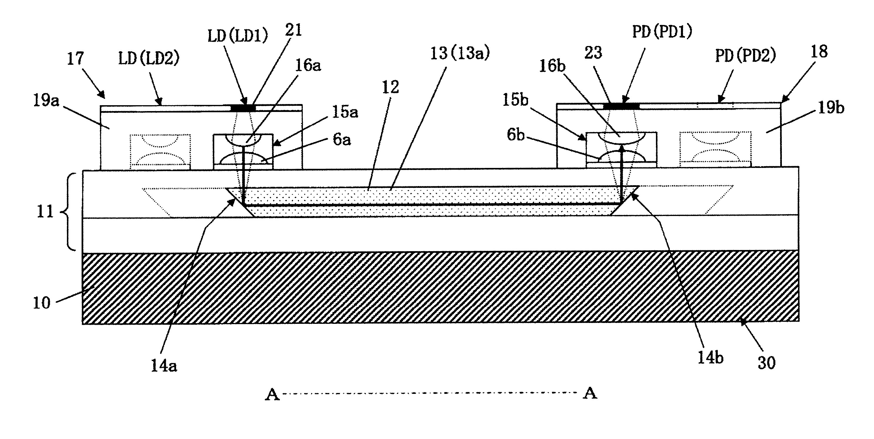 Optical Waveguide and Optical Waveguide Module