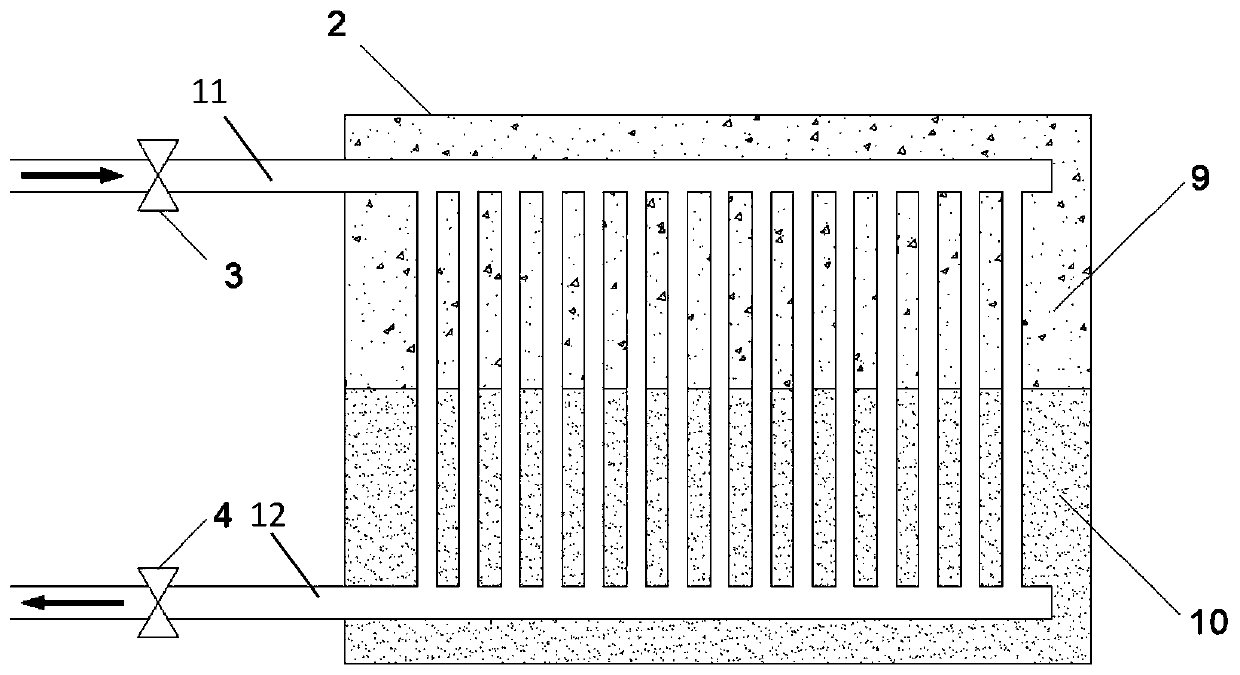 Passive solar double-stage phase-change heat storage type heating device