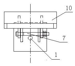 Method for designing support on rear-axle bogie used for coach chassis assembling line