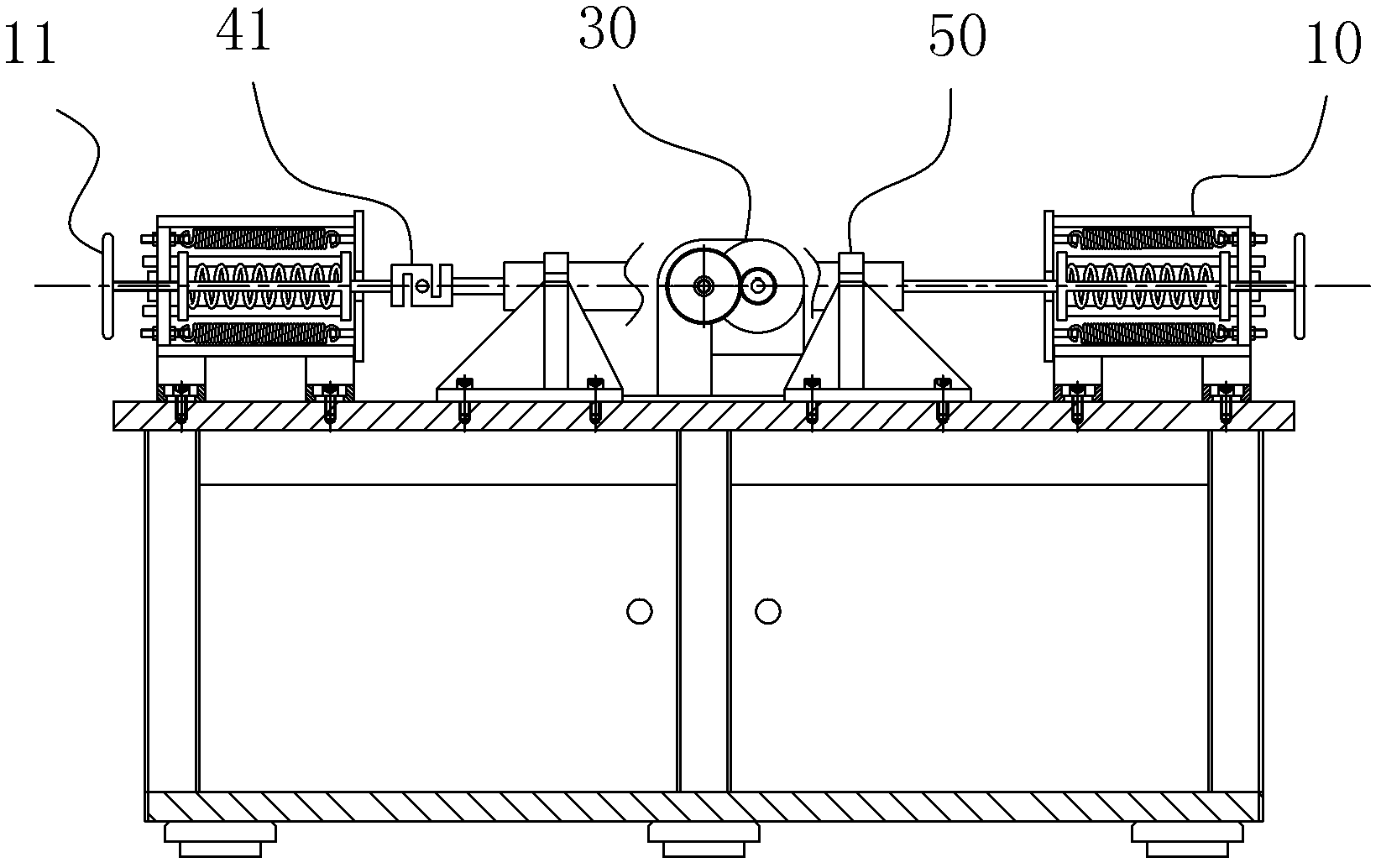 Platform frame for steering-by-wire experiments