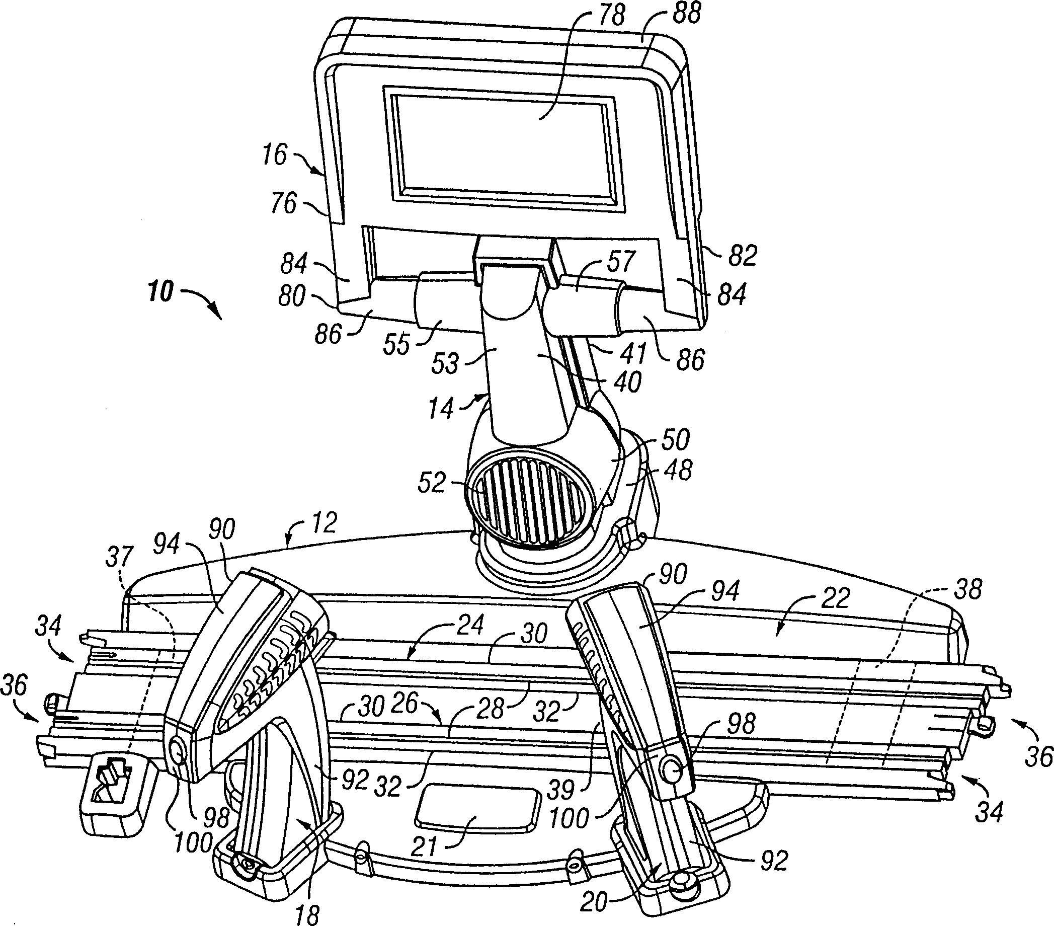 Electrically controlled competitive game system with information and control center