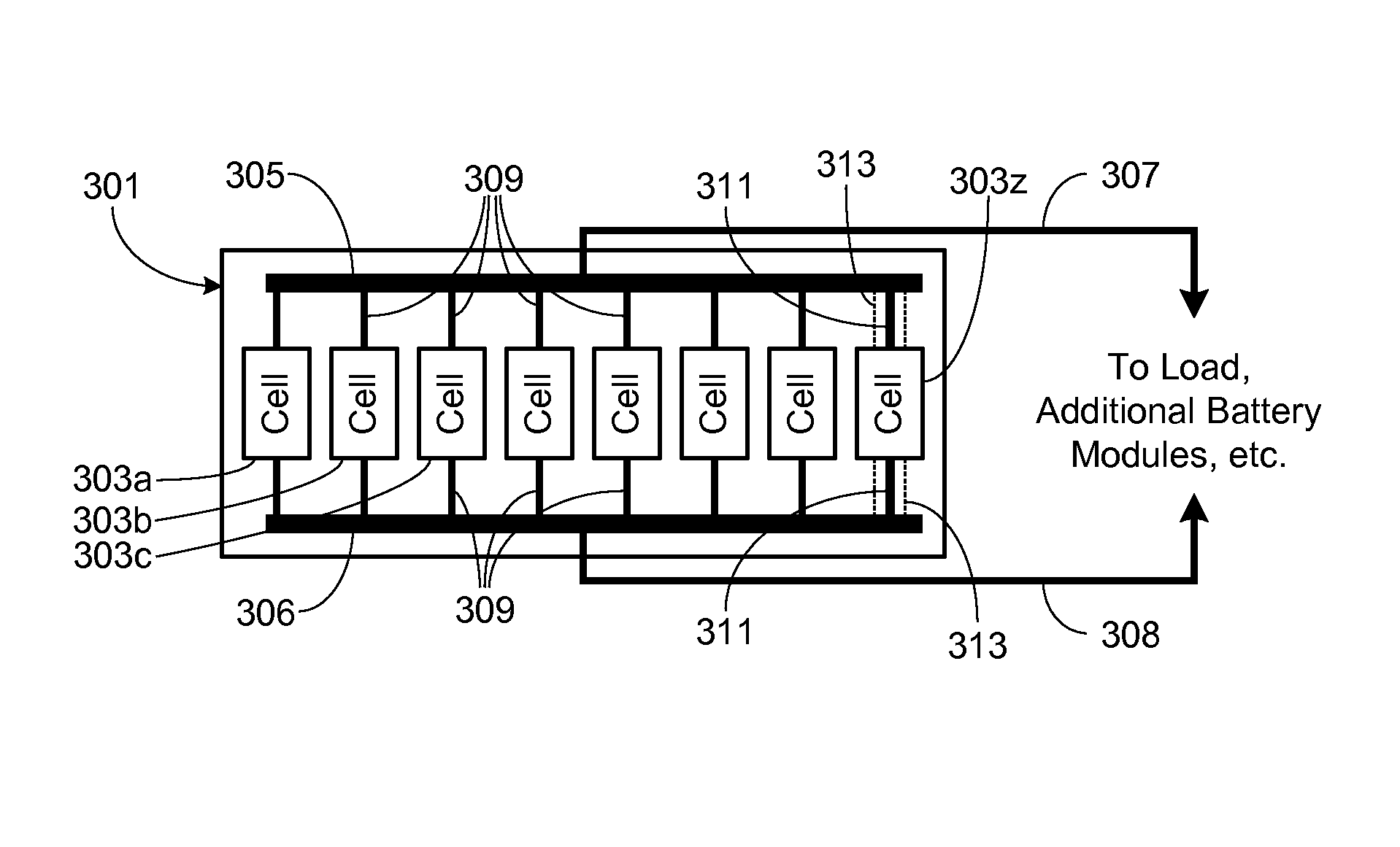 Battery pack with cell-level fusing