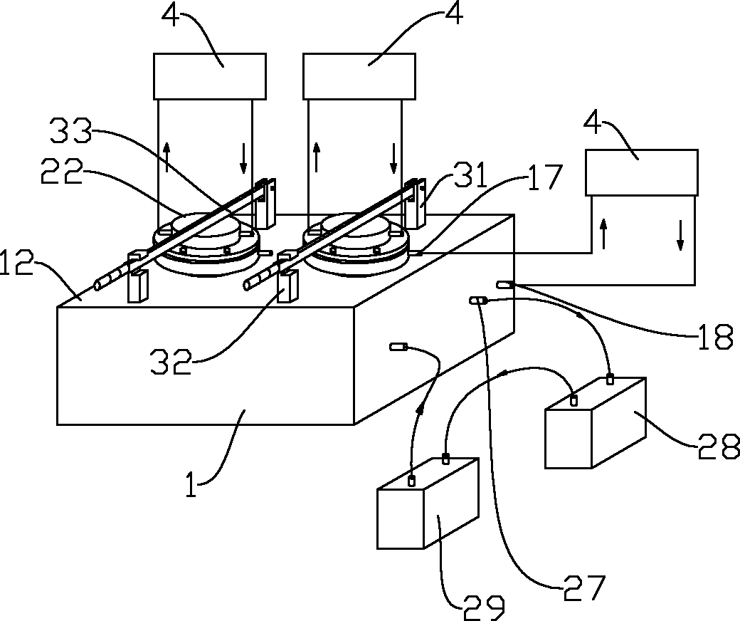 Radon resisting property detecting device and manufacturing method of test sample