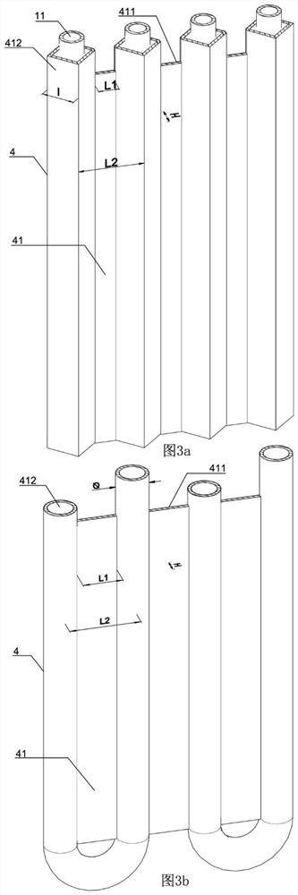 A melt polycondensation reactor and its falling film element