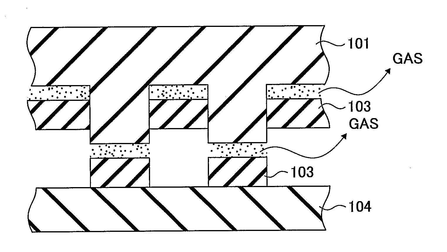 Structure for Functional Film Pattern Formation and Method of Manufacturing Functional Film
