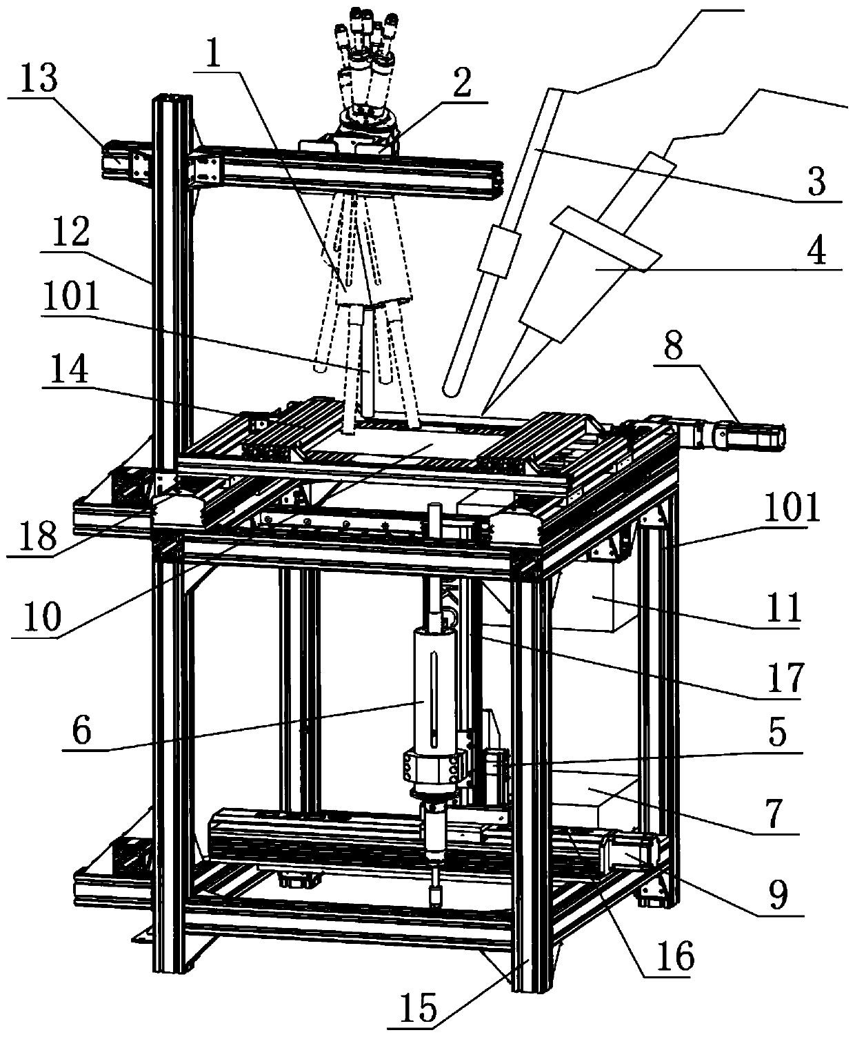 Dual ultrasonic-assisted laser-CMT composite welding system and welding method