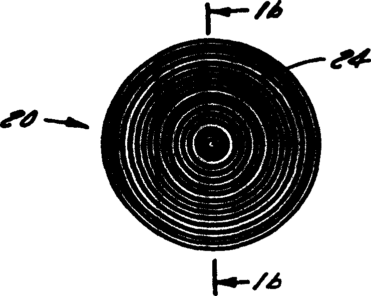 Optical element having integral surface diffuser