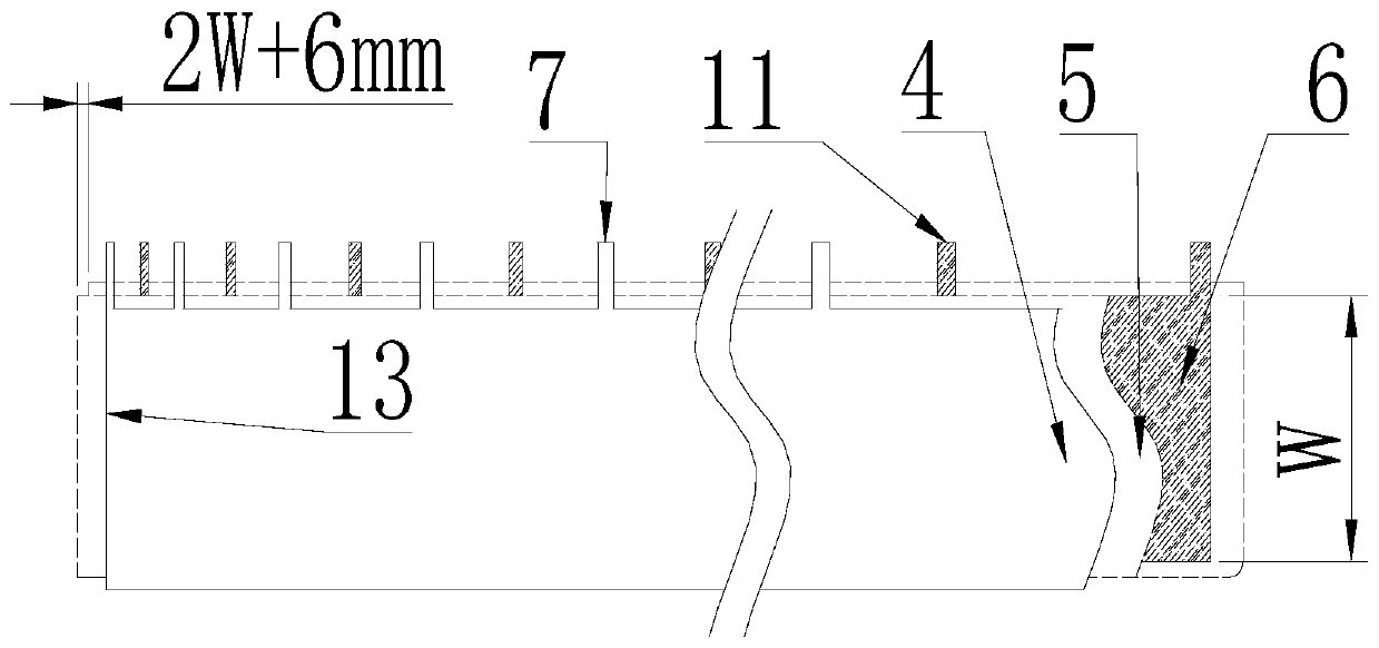 Roll-type lead-acid storage battery, preparation method thereof and application thereof