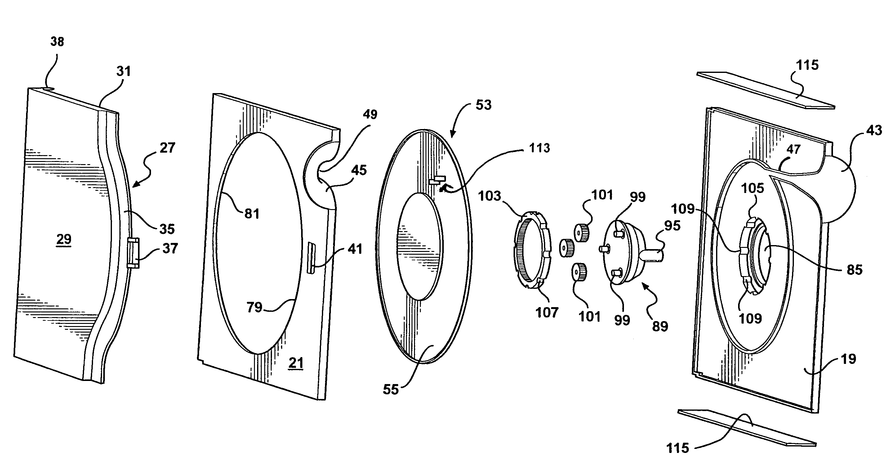 Fiber optic storing and dispensing apparatus
