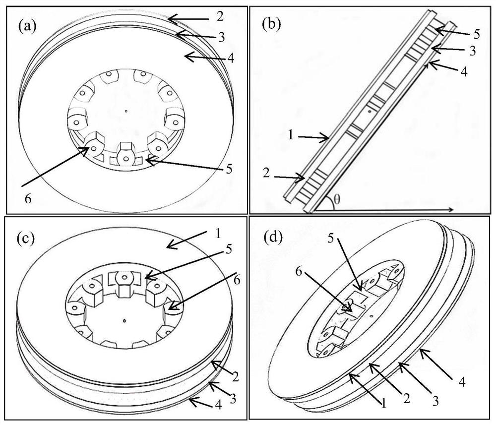 A high-power laser selective melting method for 3D printing high-speed rail brake discs