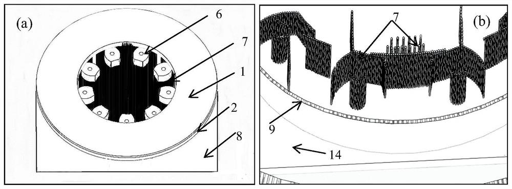 A high-power laser selective melting method for 3D printing high-speed rail brake discs