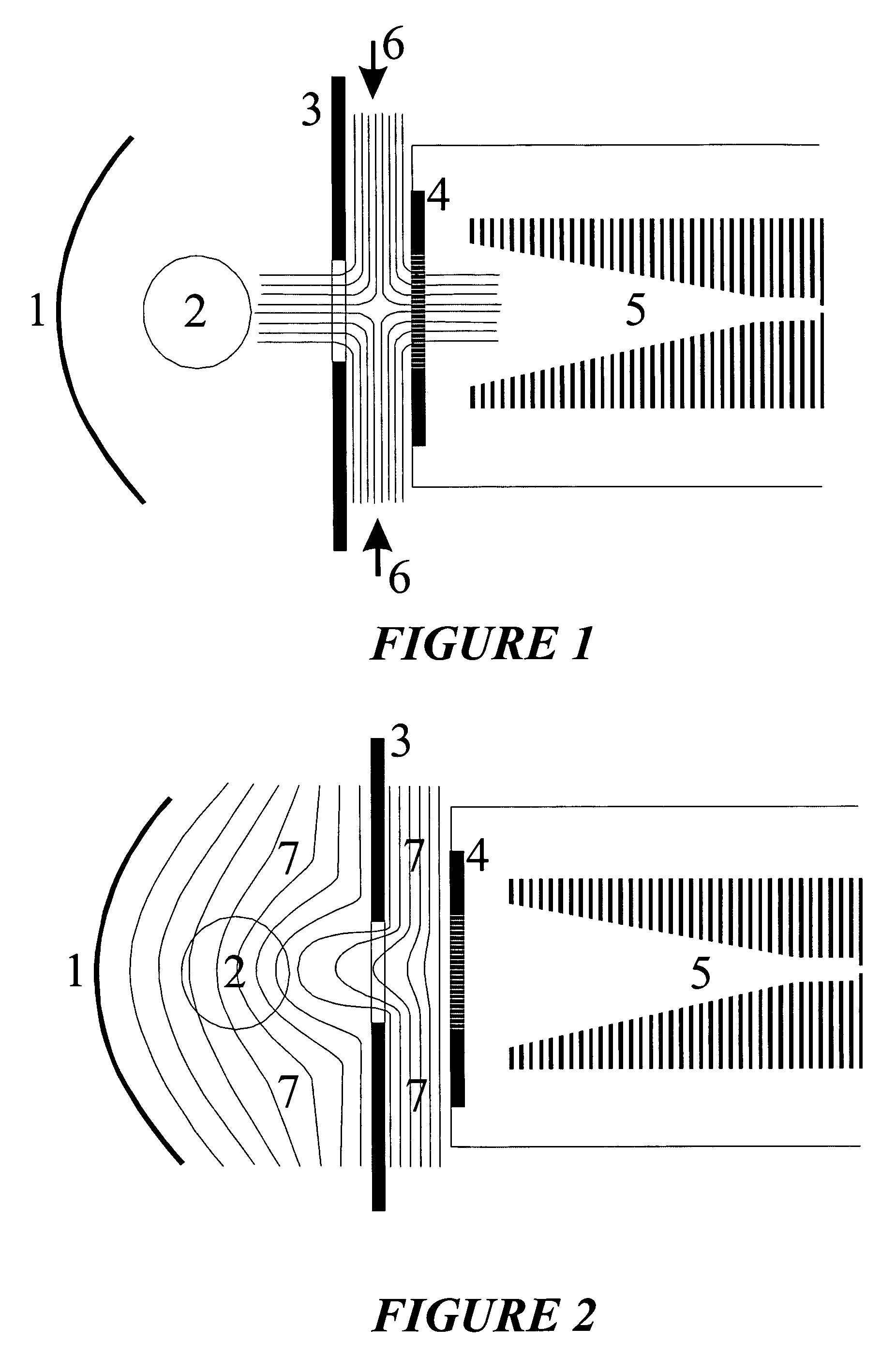 Apparatus and method for the transport of ions into a vacuum