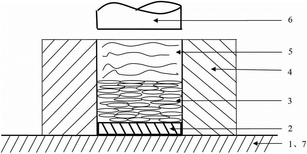 A kind of directional high thermal conductivity low expansion graphite aluminum composite material and its preparation method