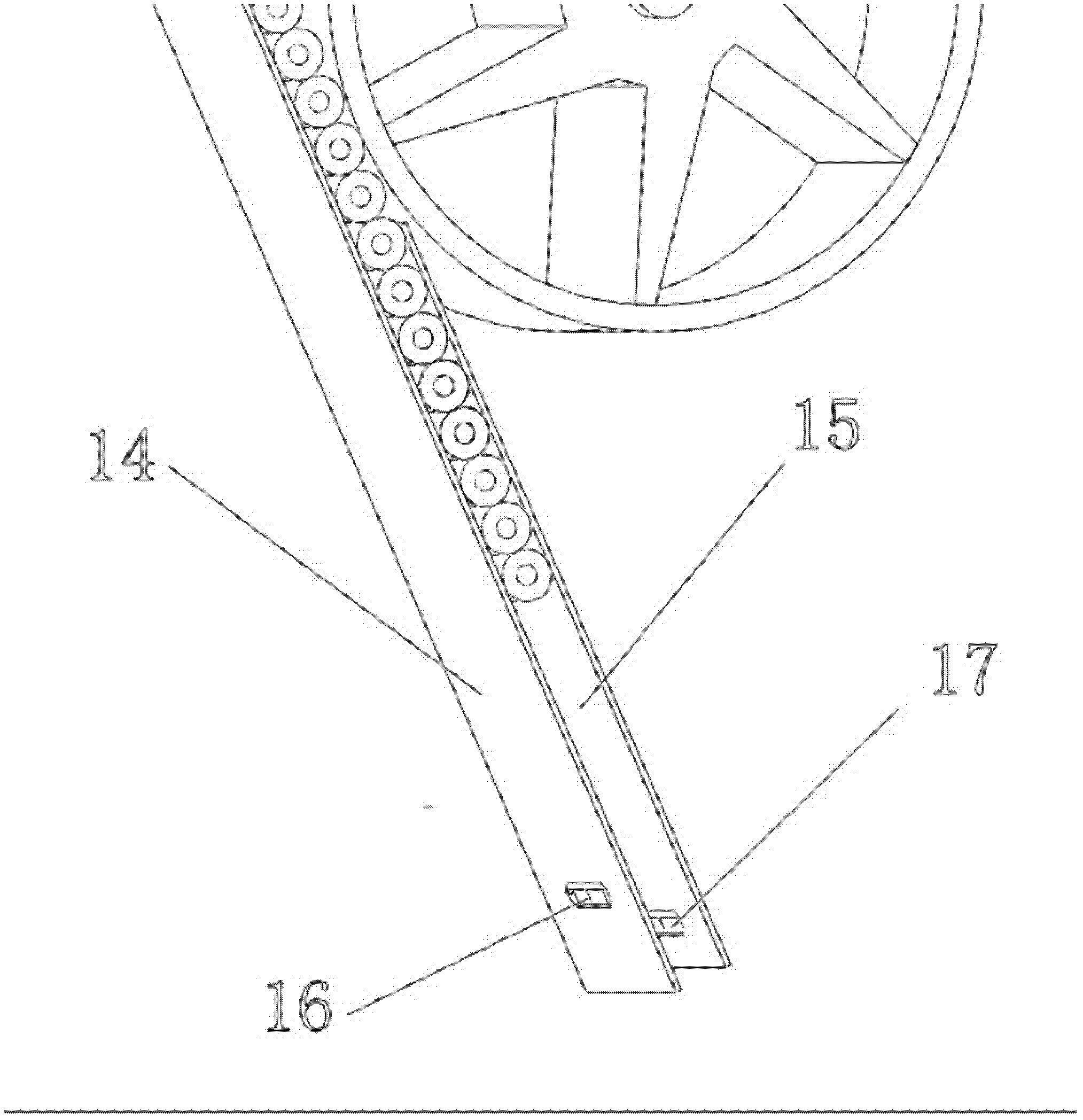 Electrically-controlled firework discharging box