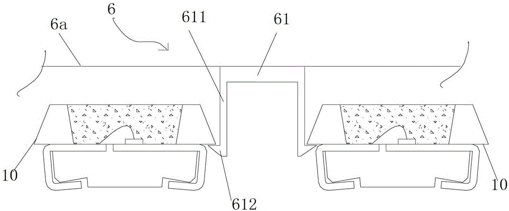 The mask of the led display module and the connection method with the led device and the led display module