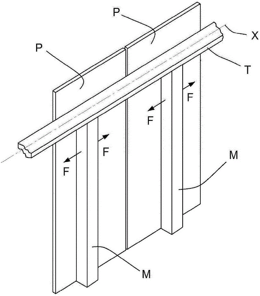 Aseismic connection device for connecting a panel to a beam