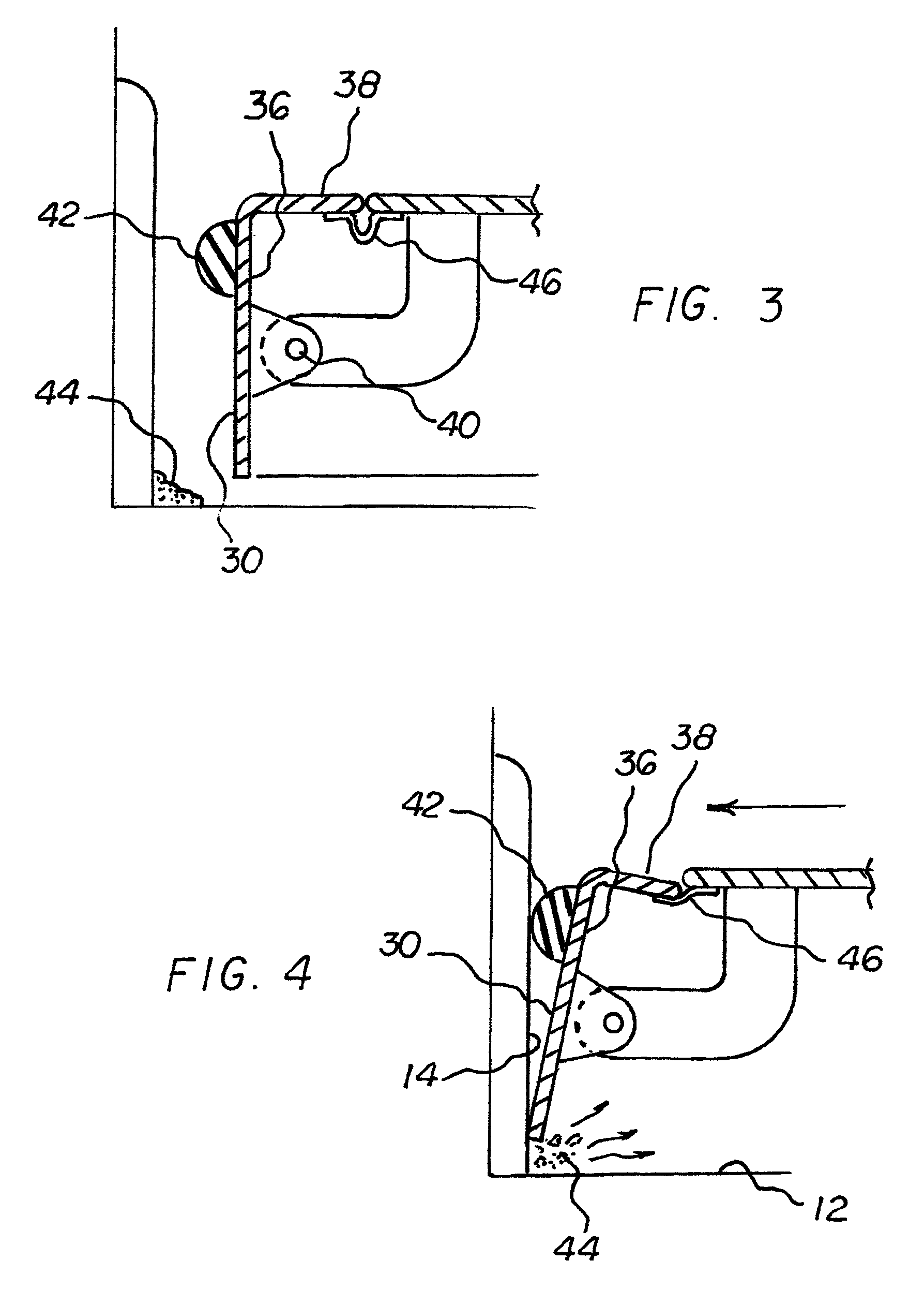 Edge cleaning vacuum sweeper system