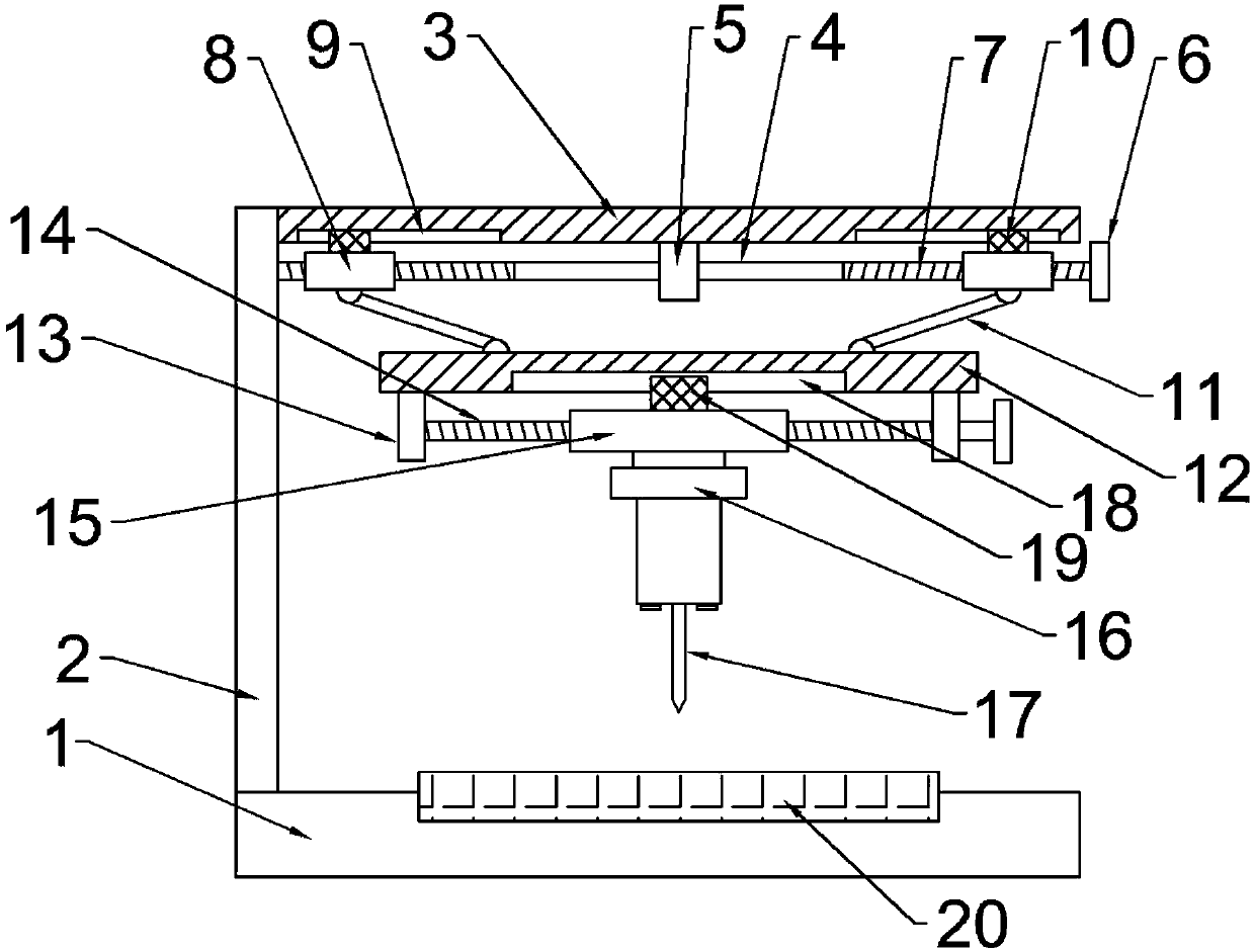 Perforating device for food packaging paperboard