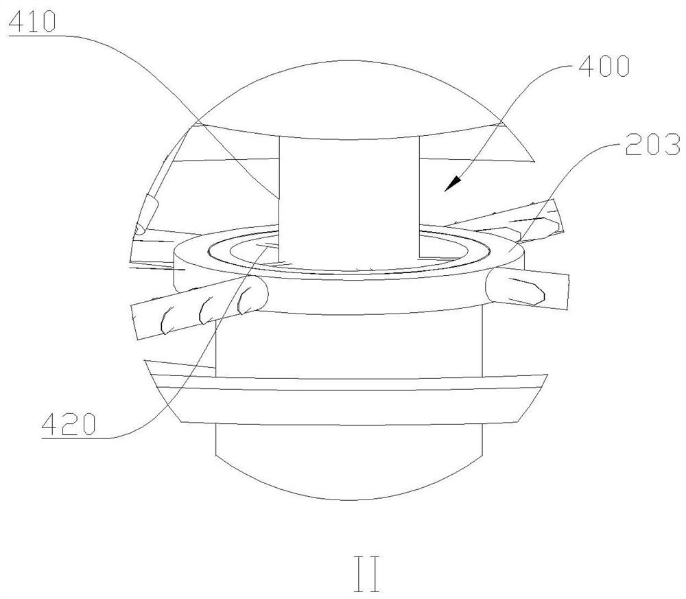 Three-component magnetic field measurement device for deep water pressure resistance