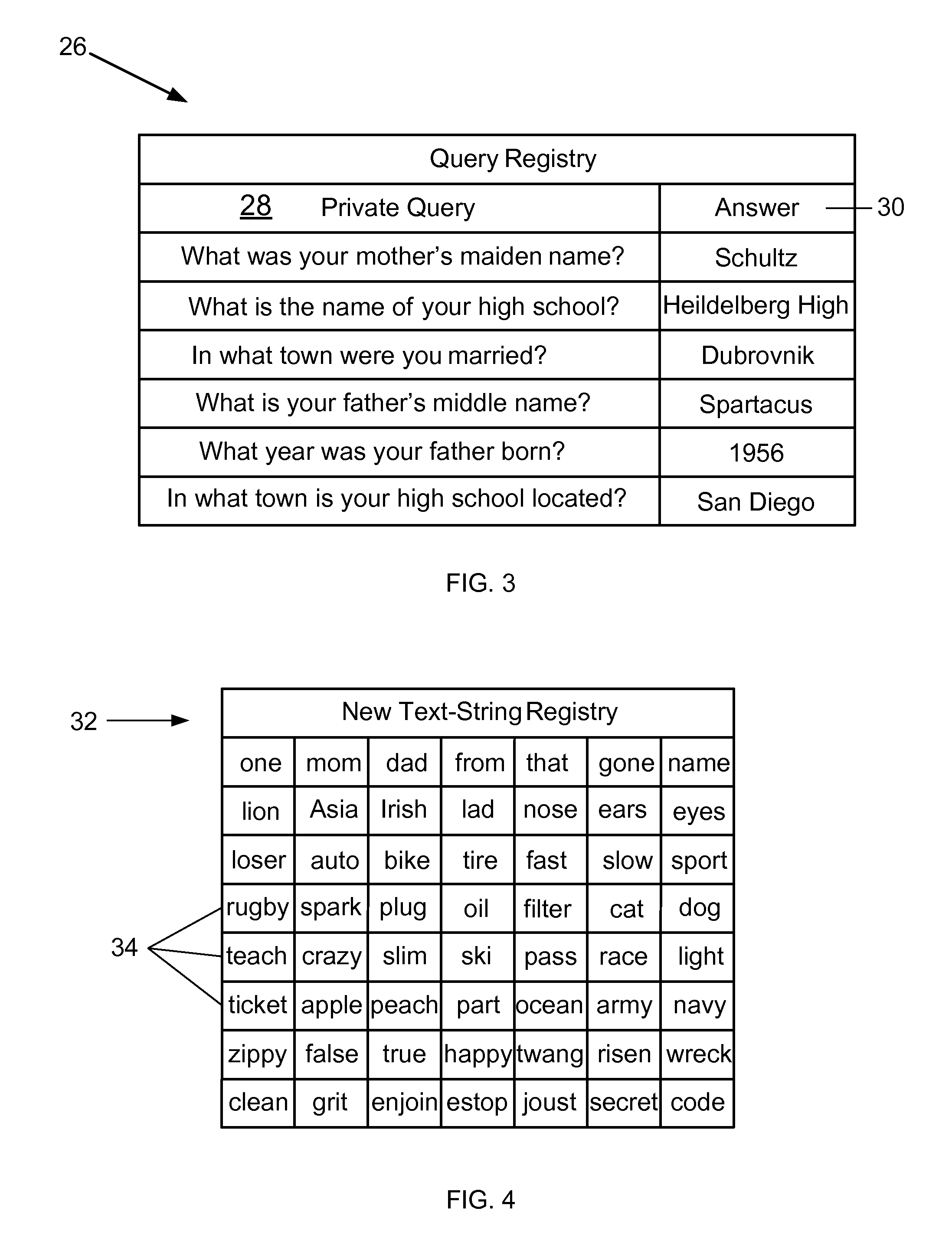 Methods and systems for improving the security of secret authentication data during authentication transactions