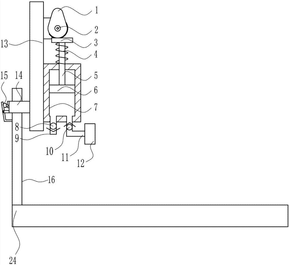 Natural gas pipeline quality detection device