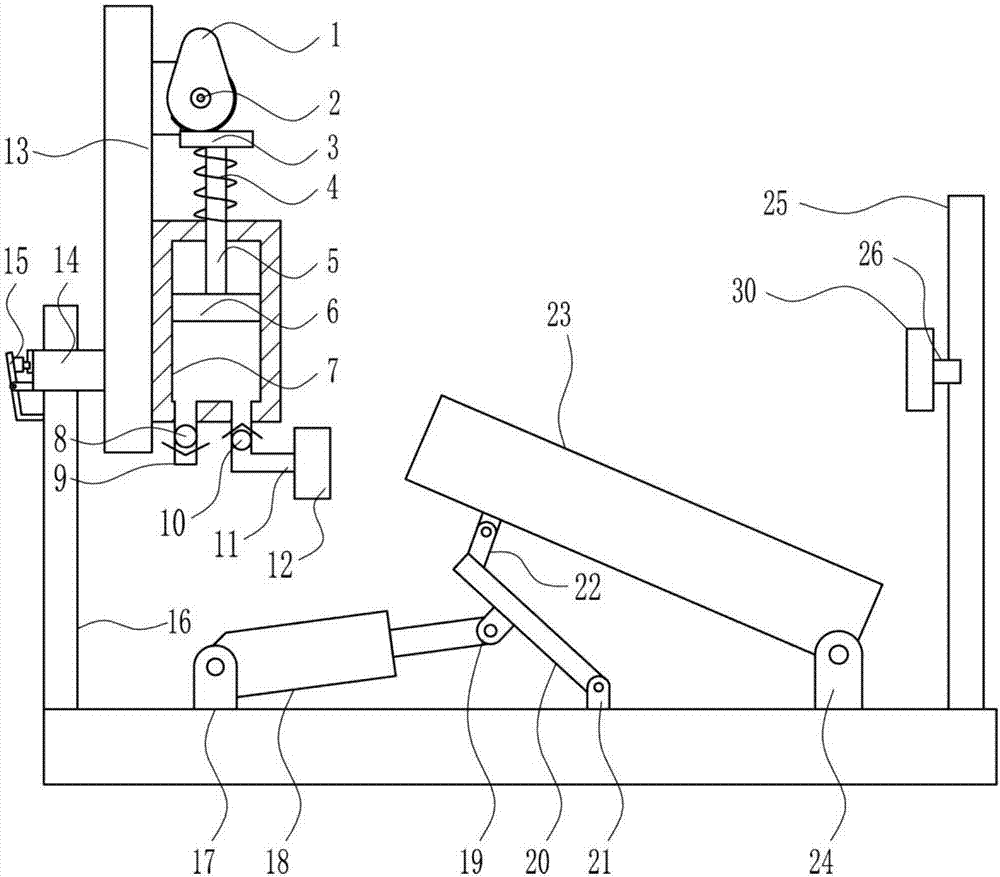 Natural gas pipeline quality detection device