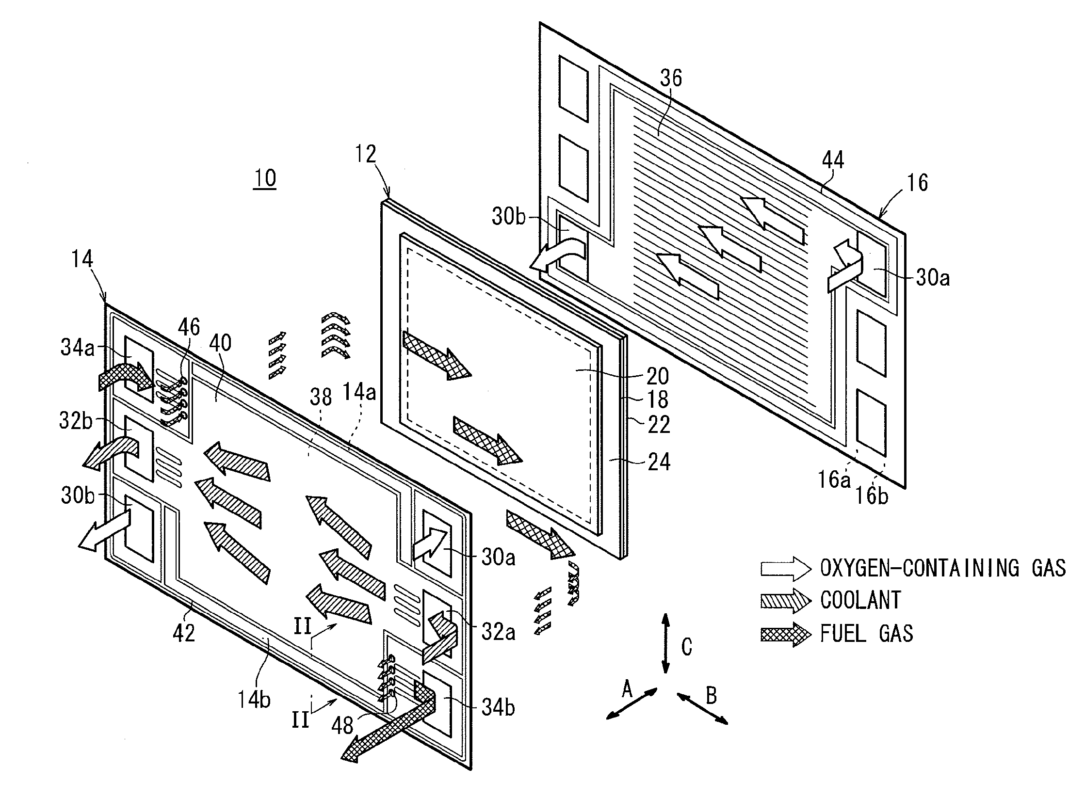 Electrolyte membrane/electrode structure and fuel cell