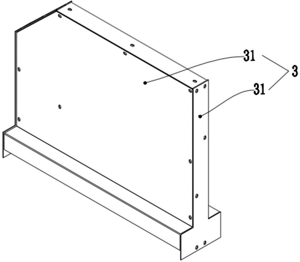 Two-station isolating mechanism