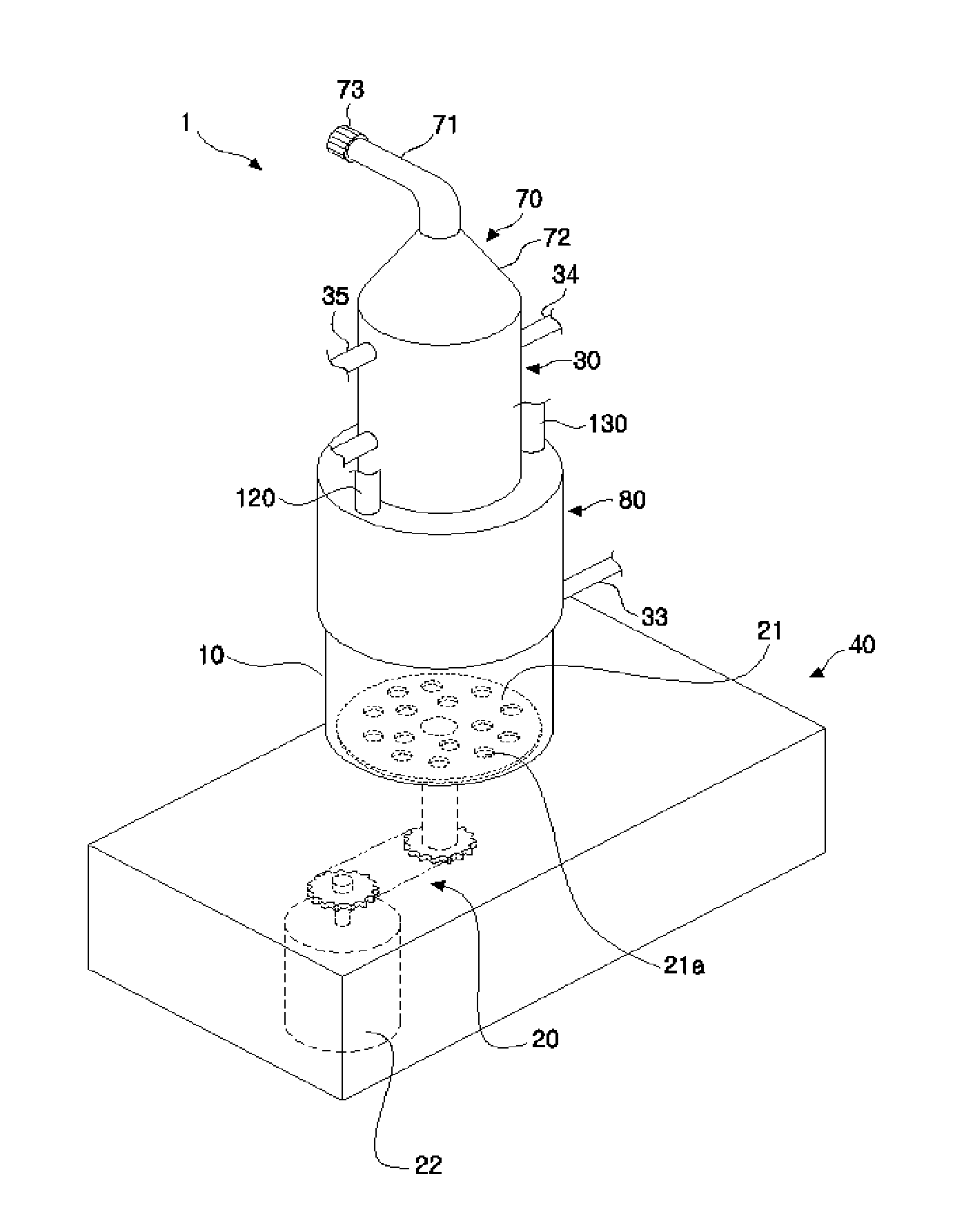 Solid fuel boiler