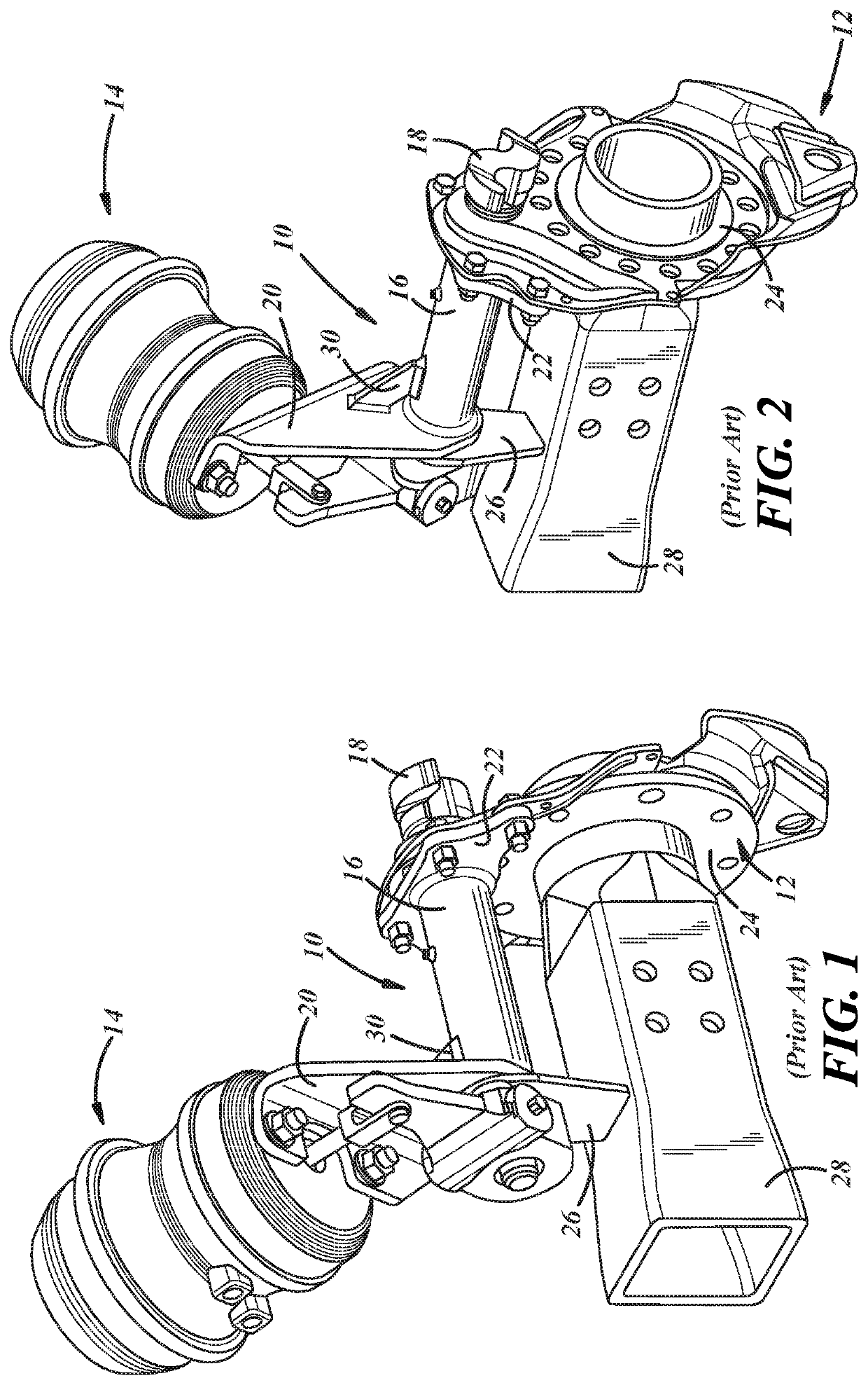 Unitary bracket for mounting a brake assembly and brake actuator