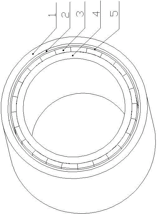 Cylinder type permanent magnetic speed controller