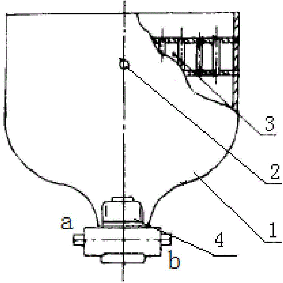 Burner of aircraft fire protection testing apparatus