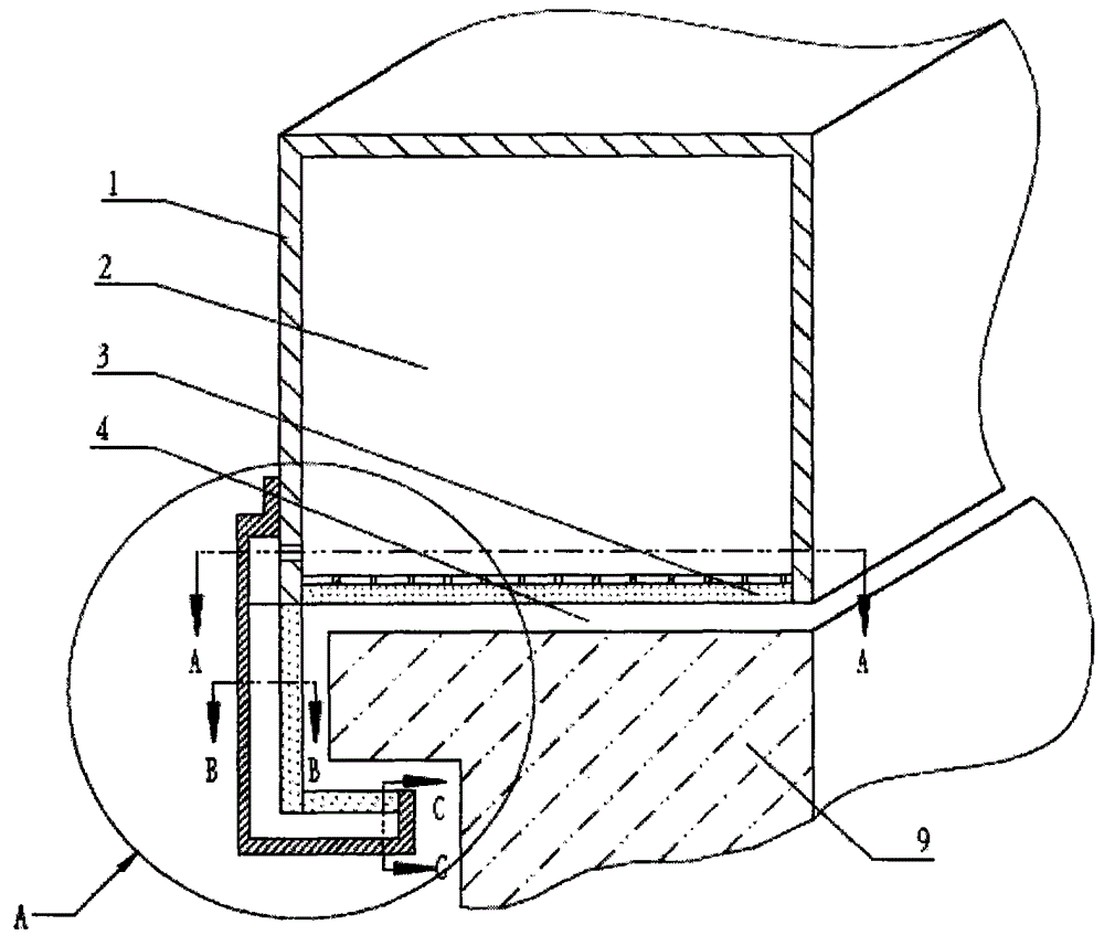 Gas suspending device