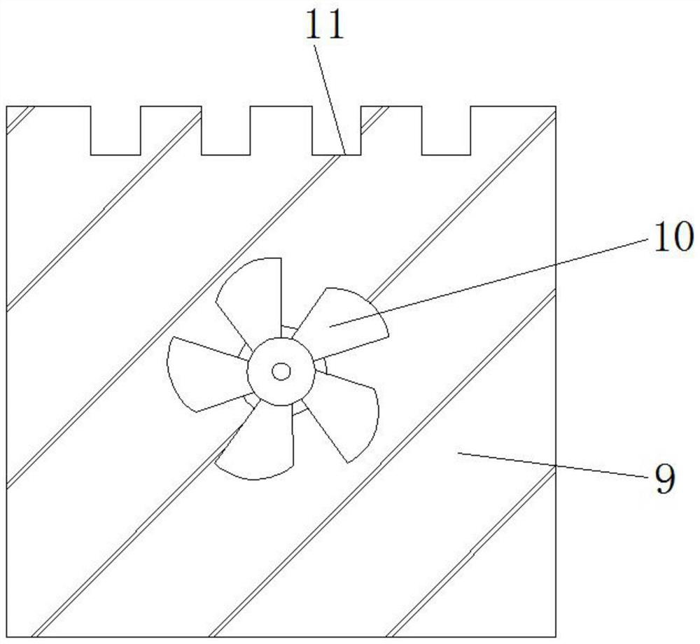 Router with protection structure