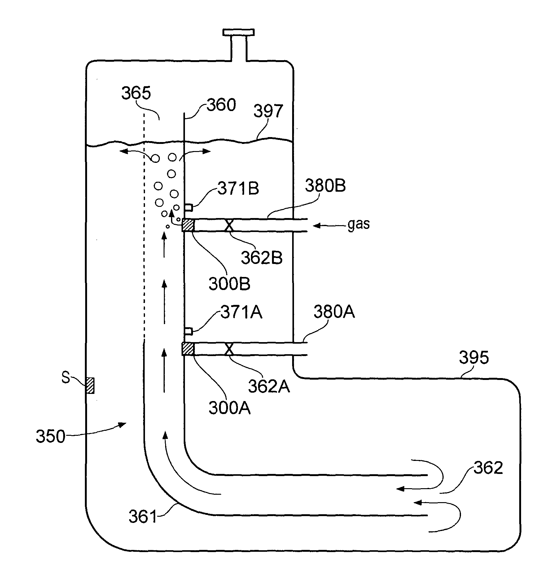 Gas lift pump apparatus with ultrasonic energy generator and method
