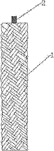 Safety fence rope and manufacturing technology thereof