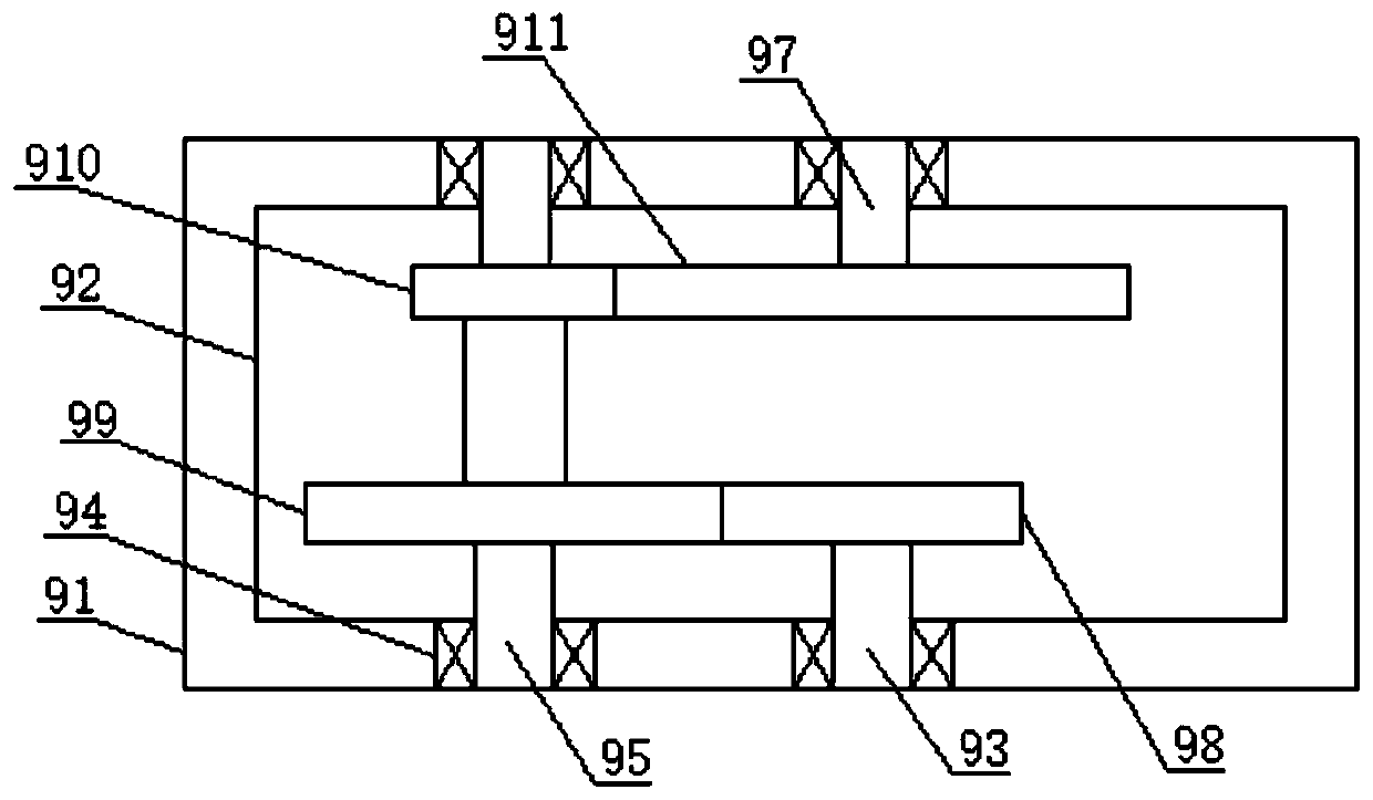 Threaded structure type ground punching machine