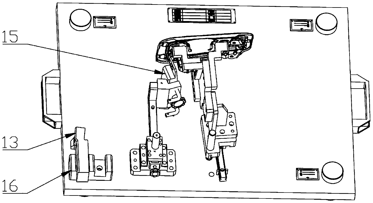 Lock catch and tongue detection device of oil filler cap