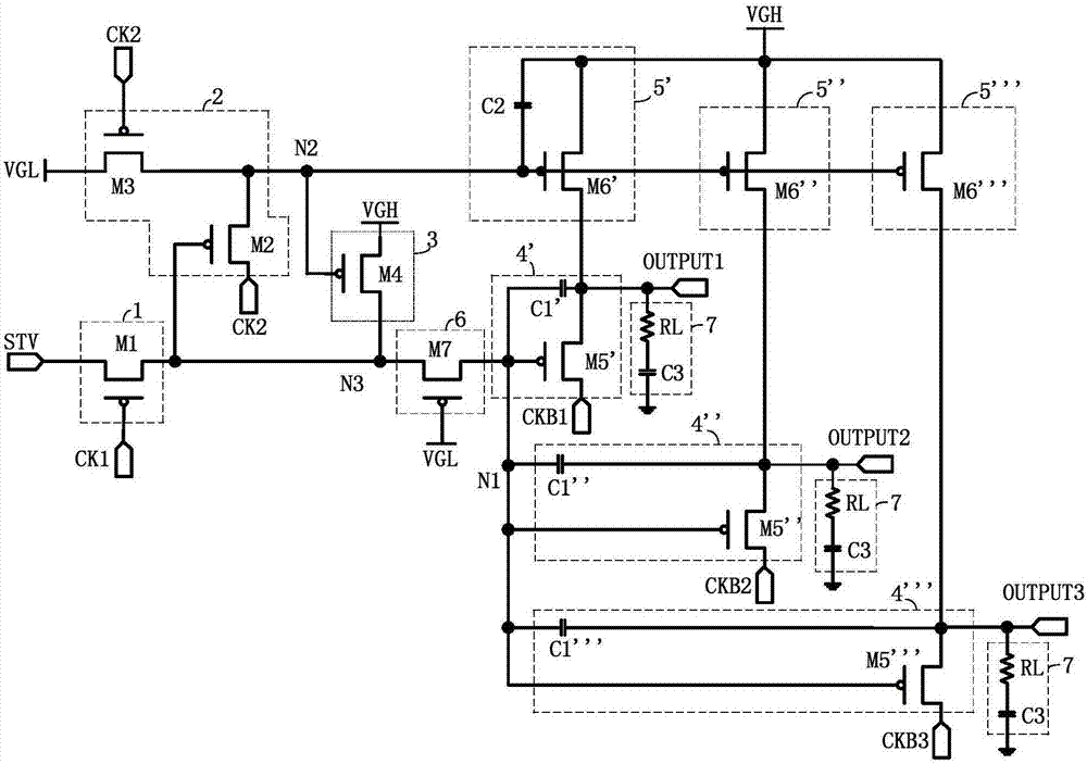 Shifting register and driving method thereof as well as gate driving circuit