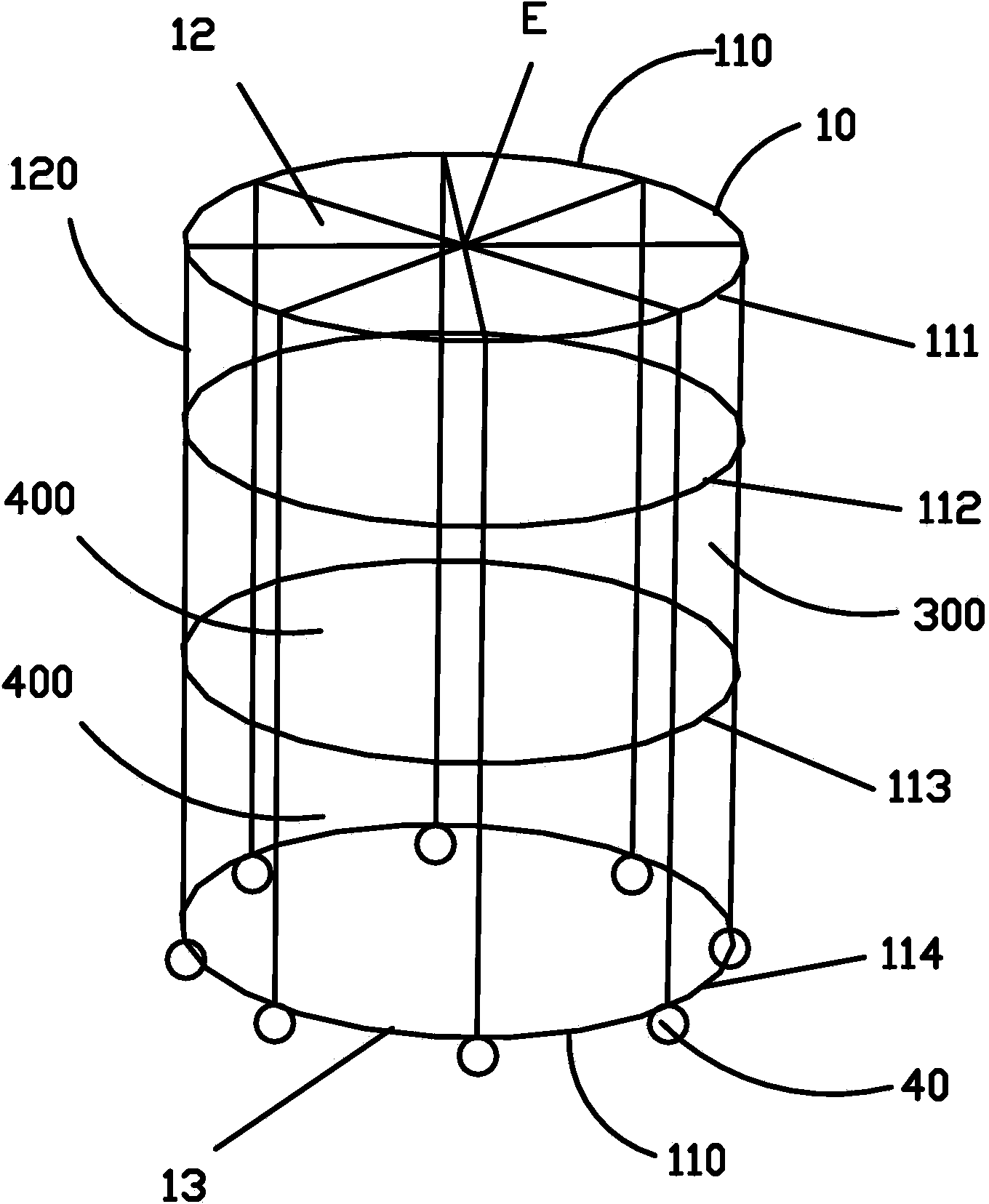 Cage type fire-fighting operation protective device and system thereof