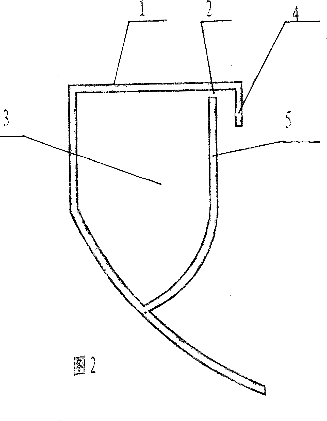 Pressure guiding bed-pan