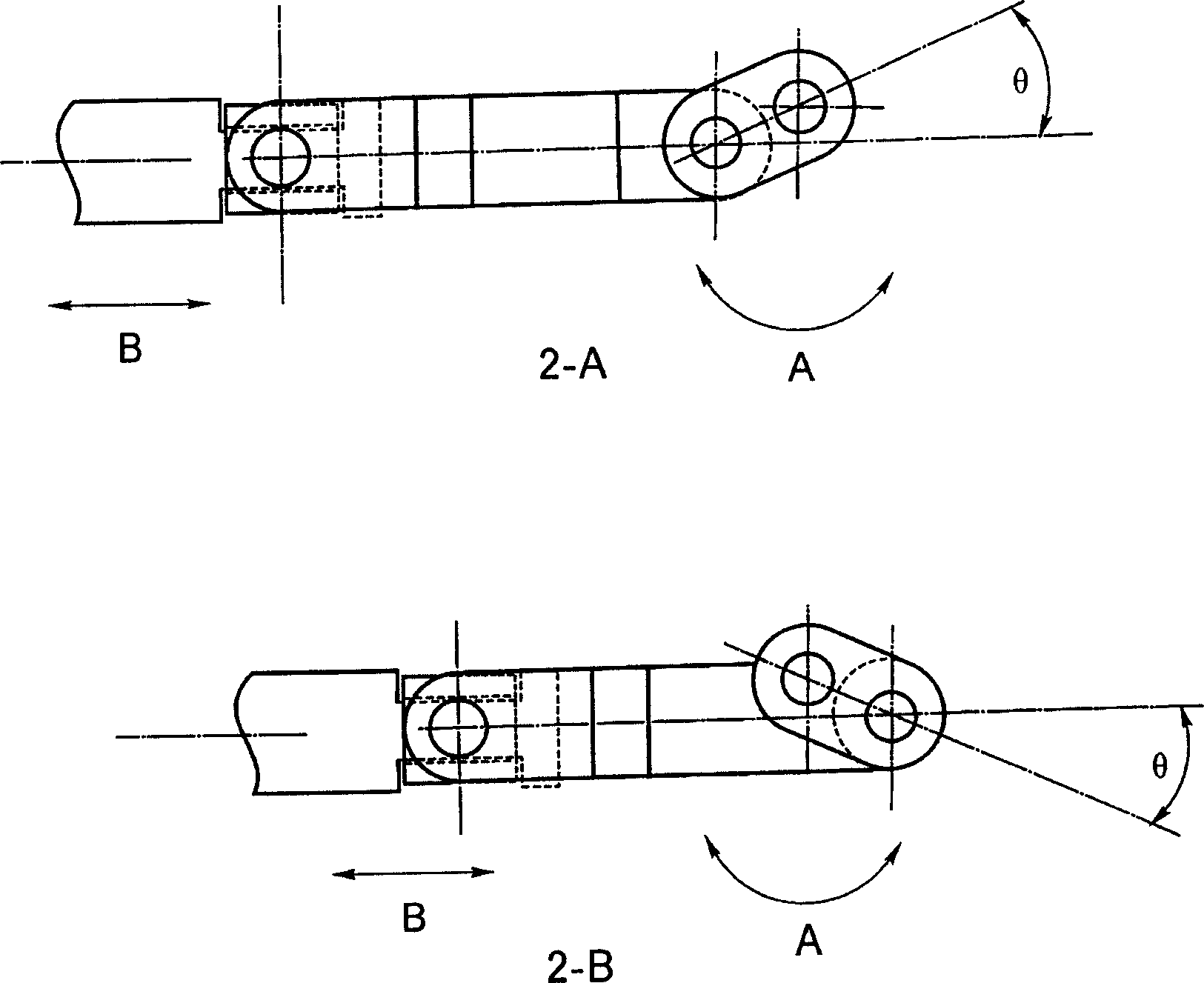 Gear choosing and gear shifting device for vehicle