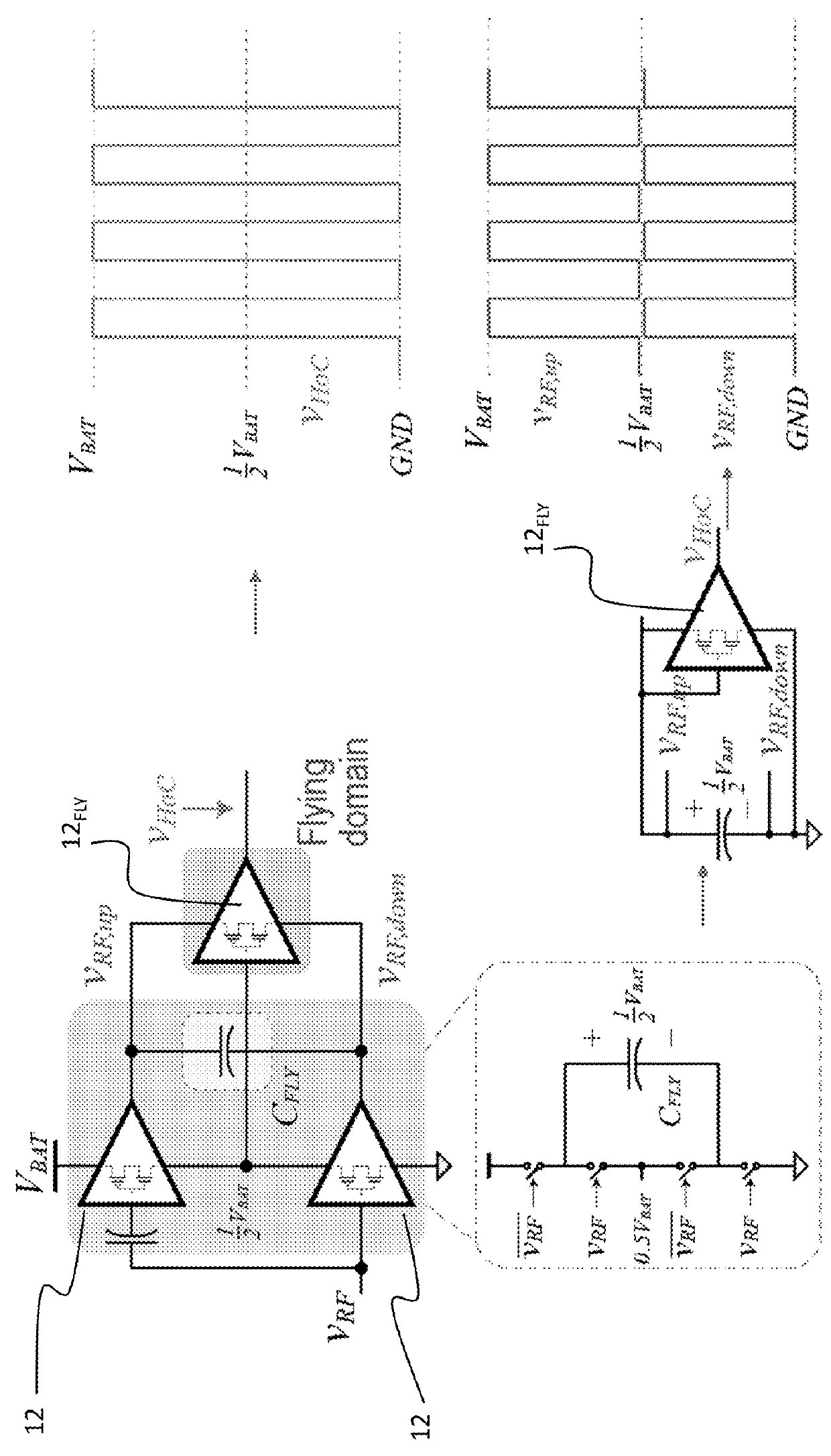 Switched Capacitor House of Cards Power Amplifier