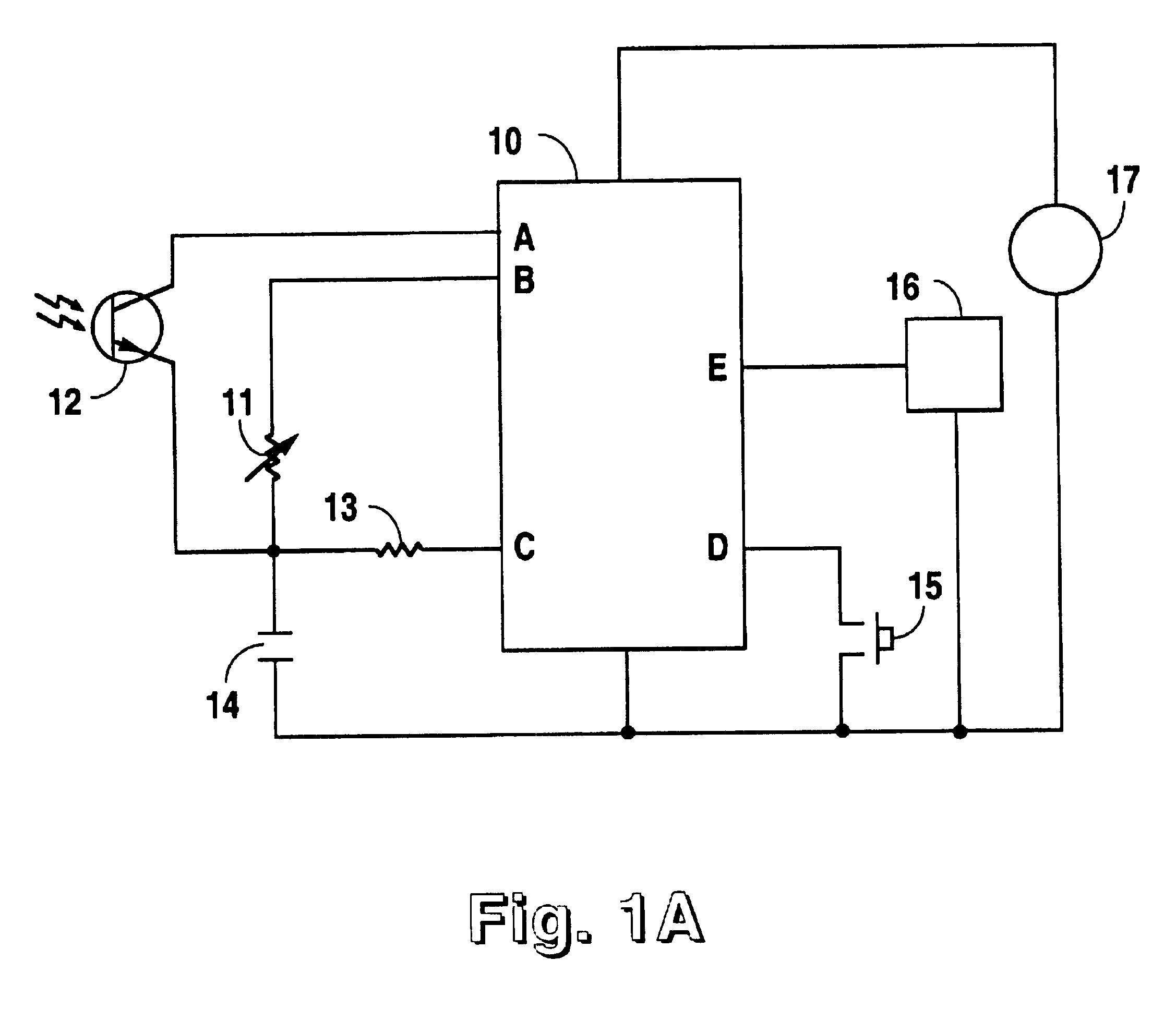Electronic controller for scheduling device activation by sensing daylight