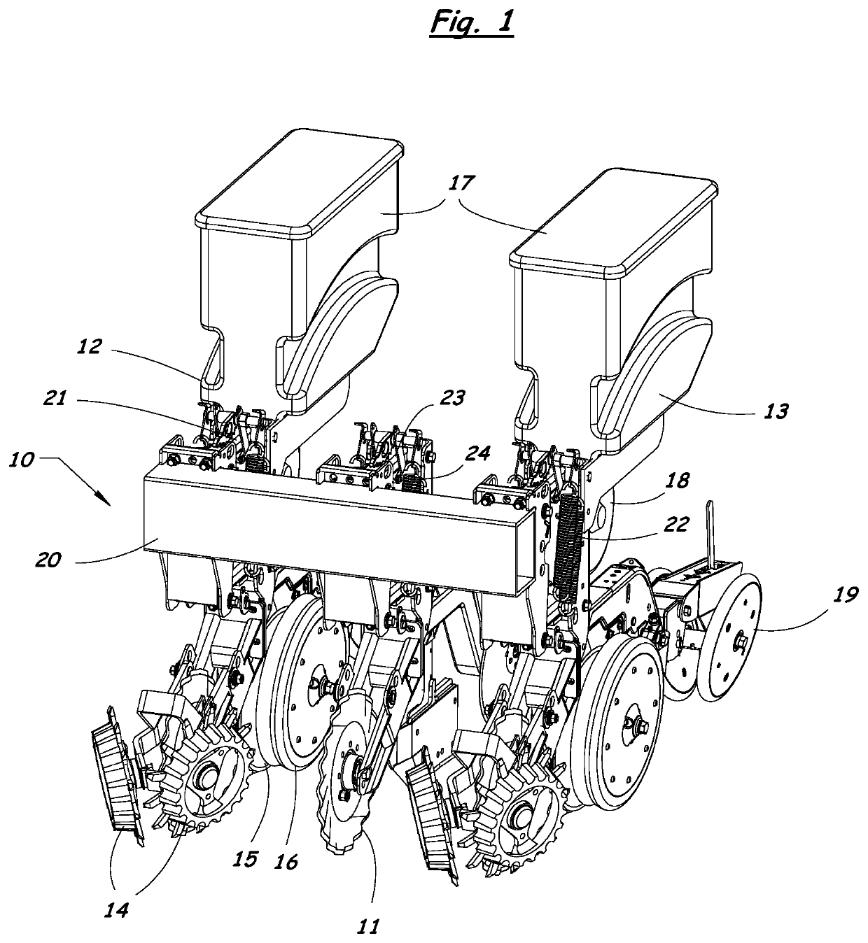 System and method for measuring soil conductivity using existing farm implements