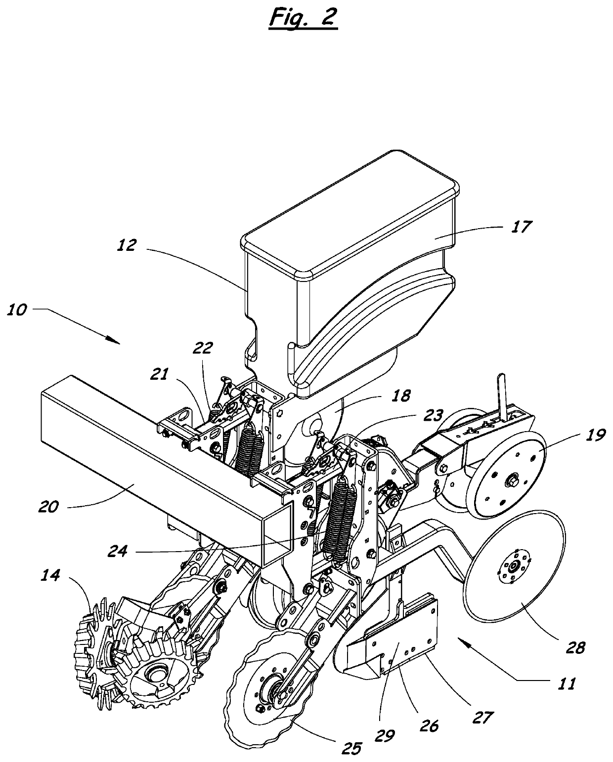 System and method for measuring soil conductivity using existing farm implements