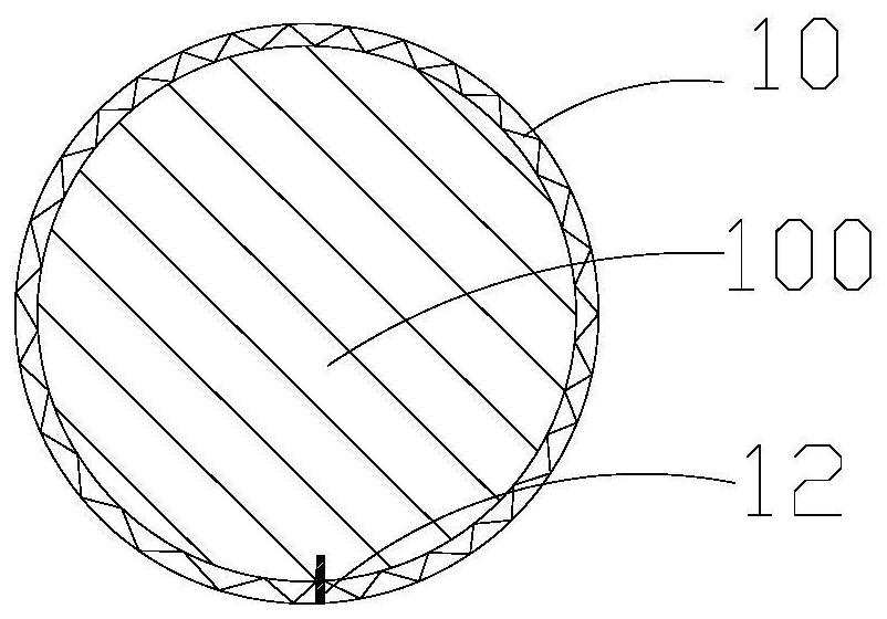 Preparation method of metal substrate heat insulating protective coating structure and metal substrate heat insulating protective coating structure