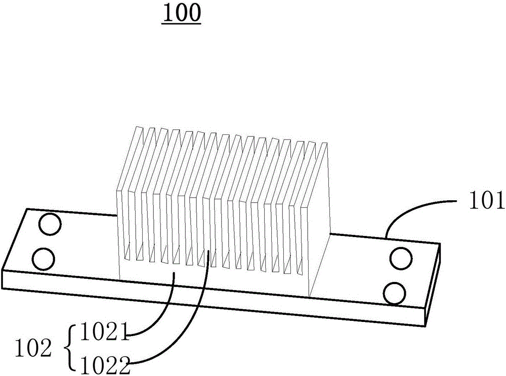 Novel flexible connection structure and battery module